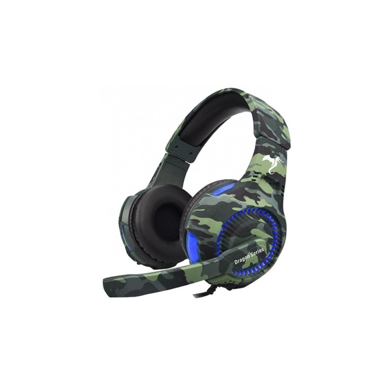 AURICULAR KOLKE GAMER TROOPER KGA-487 LUZ AZUL