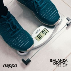 BALANZA DIGITAL NAPPO EBS-003 VIDRIO