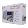 RADIO KOLKE AM/FM KPR-364 USB/SD/ BATERIA REC