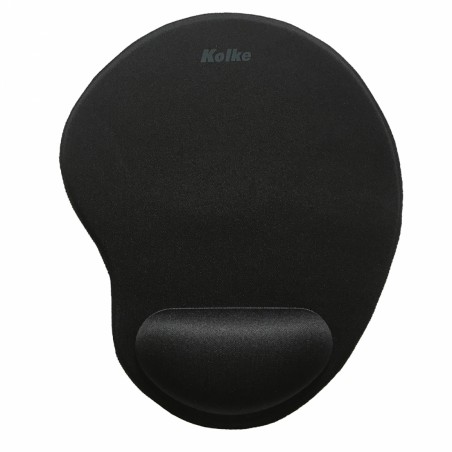 MOUSE PAD KOLKE CON DESCANSADOR KED-150 NEGRO