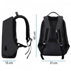 MOCHILA KOLKE KVM-245 (GRIS OSCURO)