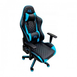 SILLA GAMER MTEK MKO1-B AJUSTABLE NEGRO/AZUL