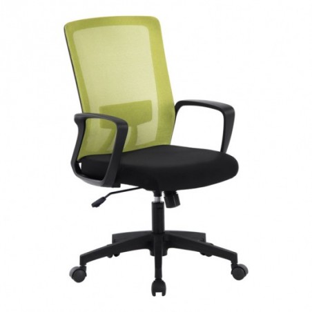 SILLA OFICINA GIRATORIA EJECUTIVA 8953 - 3010V VERDE CONSUMER