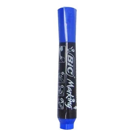 MARCADOR PERMANENTE BIC AZUL