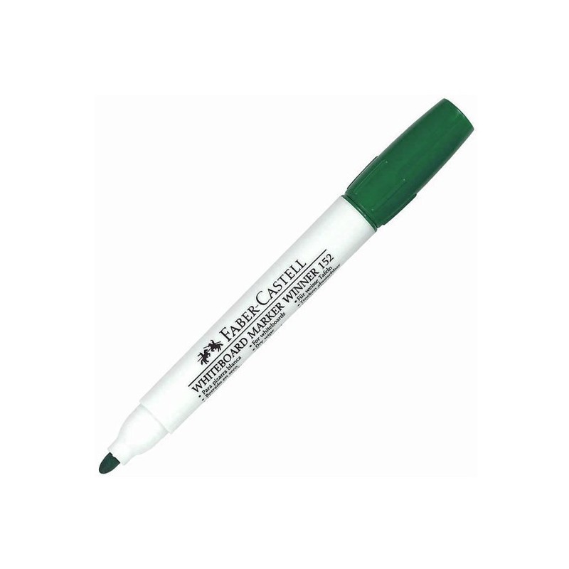 MARCADOR PIZARRA FABER-CASTELL WINNER 152 VERDE