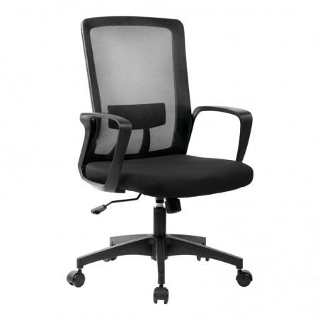 SILLA OFICINA GIRATORIA EJECUTIVA 8953 - 3010V NEGRO CONSUMER