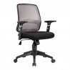 SILLA DE OFICINA GIRATORIA 2012 - 2555G GRIS CONSUMER