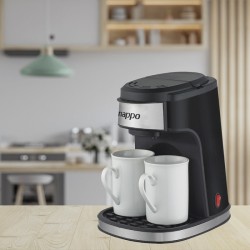 CAFETERA ELECTRICA NAPPO CON 2 TAZAS NEC-127