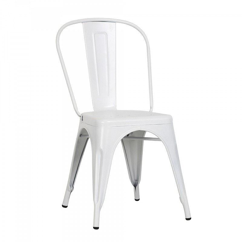 SILLA FIJA LEVEL TOLIX BLANCO LVS-011