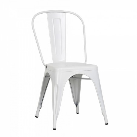 SILLA FIJA LEVEL TOLIX BLANCO LVS-011