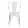 SILLA FIJA LEVEL TOLIX BLANCO LVS-011