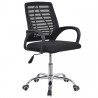 SILLA DE OFICINA GIRATORIA LEVEL VIENA 3324 NEGRO LVS-023