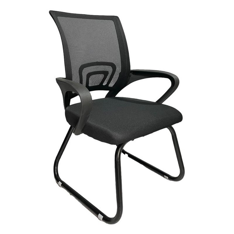 SILLA DE OFICINA FIJA LEVEL TOK 3310 NEGRO LVS-026