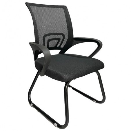 SILLA DE OFICINA FIJA LEVEL TOK 3310 NEGRO LVS-026