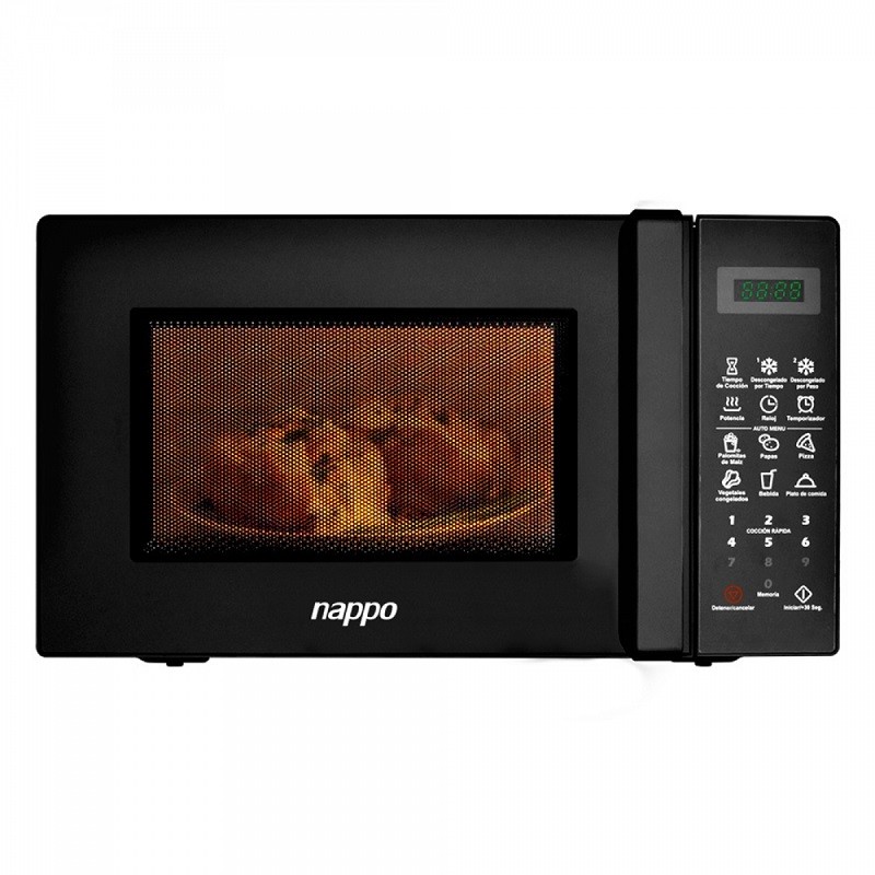 MICROONDAS NAPPO 20L NEGRO 220V/60Hz