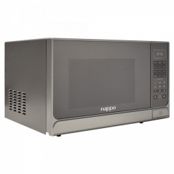 MICROONDAS NAPPO 28L PLATEADO C/VIDRIO REFLEC 50hz