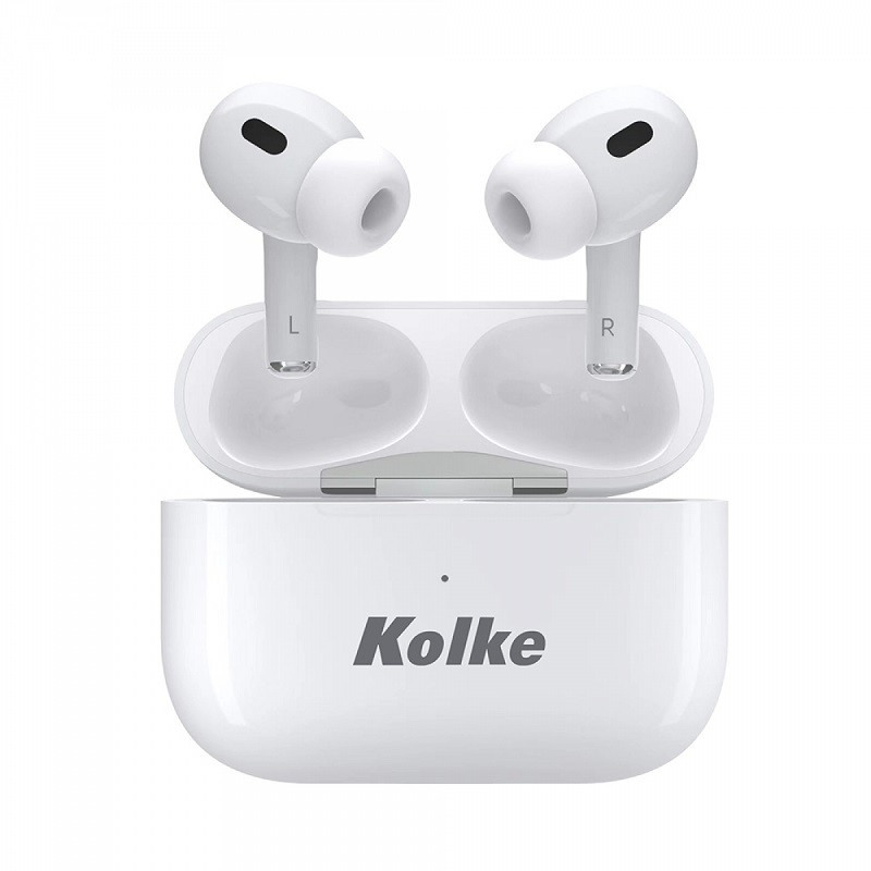 AURICULAR KOLKE TWS CON ESTUCHE POWER BANK KAB-657 BLANCO