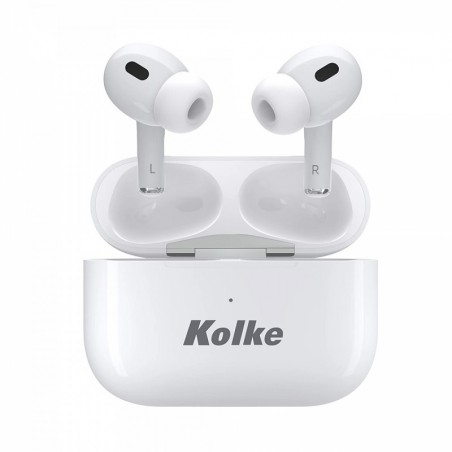 AURICULAR KOLKE TWS CON ESTUCHE POWER BANK KAB-657 BLANCO