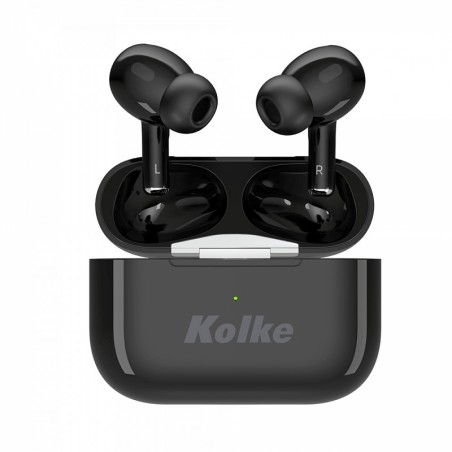 AURICULAR KOLKE TWS CON ESTUCHE POWER BANK KAB-657 NEGRO