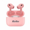 AURICULAR KOLKE TWS CON ESTUCHE POWER BANK KAB-657 ROSADO