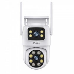 CAMARA DOBLE KOLKE IP PT ALARMA AI COLORVU KUC-653