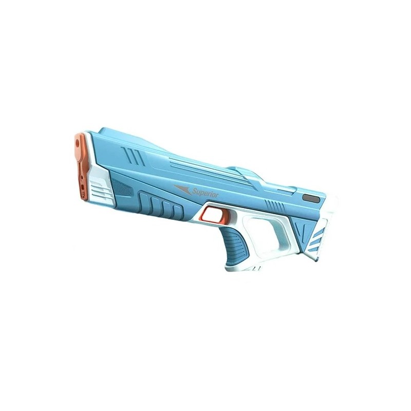 PISTOLA DE AGUA COMBAT WATERGUN AZUL LEVEL