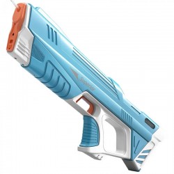 PISTOLA DE AGUA COMBAT WATERGUN AZUL LEVEL