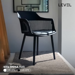 SILLA FIJA LEVEL MENA 1123 (NG) LVS-073