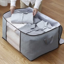 CAJA ORGANIZADORA CON VISOR DECOTEAM GRIS