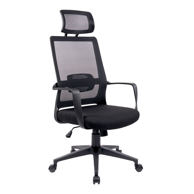 SILLA DE OFICINA GIRATORIA EJECUTIVA CMR-SE 8955 NEGRO CONSUMER