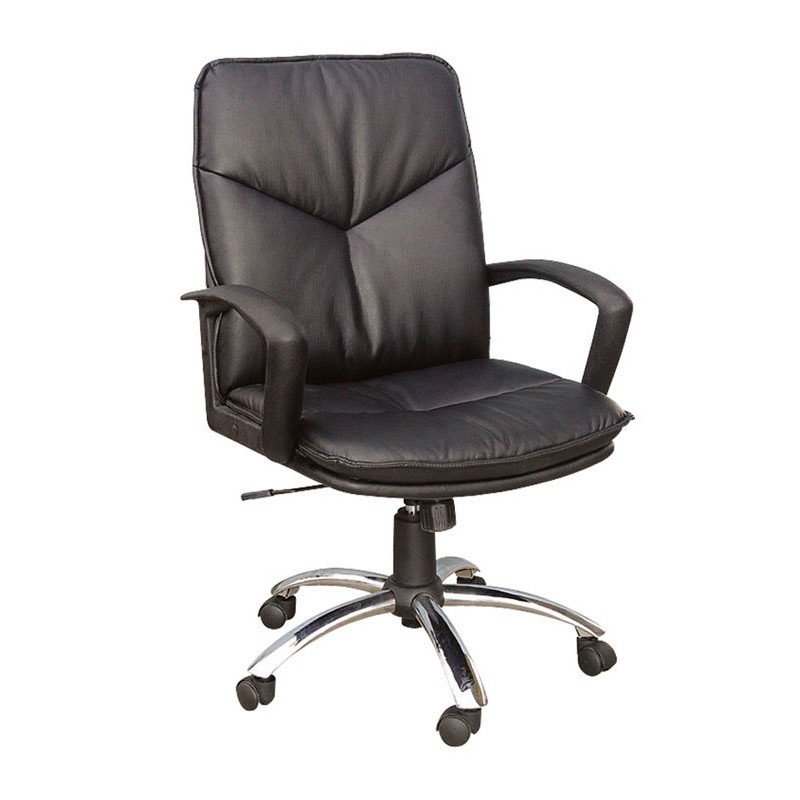 SILLA DE OFICINA GIRATORIA CH-3004 NEGRO CONSUMER