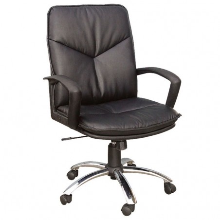 SILLA DE OFICINA GIRATORIA CH-3004 NEGRO CONSUMER