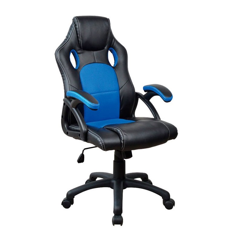 SILLA GAMER Y-2706-B AZUL CONSUMER