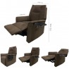 SOFA RECLINABLE INDIVIDUAL 024 (MECANISMO ELECTRICO)