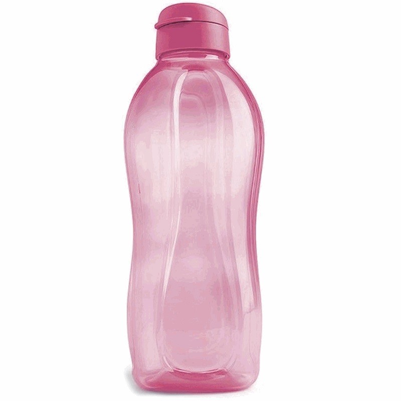 BOTELLA CARAMAÑOLA PLASTICA CON TAPON 1300ML ROSADA SELECTA