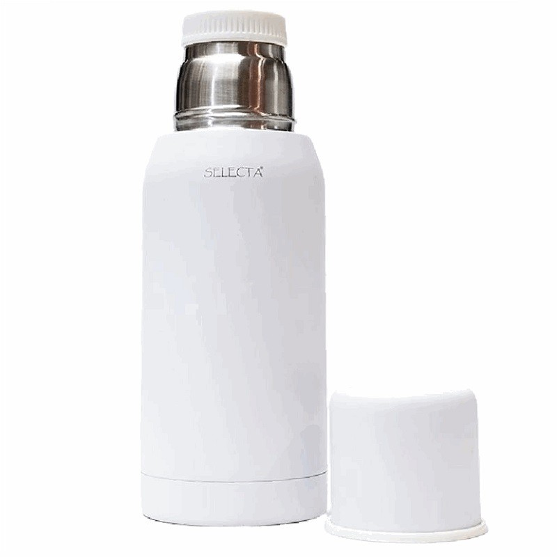 TERMO 750ML DOBLE PARED BLANCO AQUA SELECTA