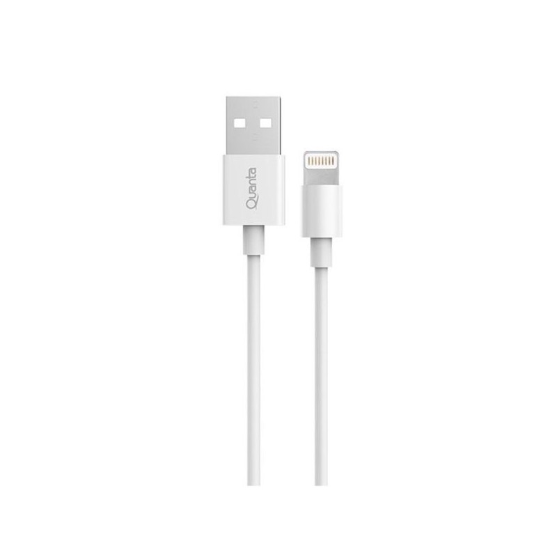 CABLE QUANTA LIGHTNING QTCUL15 BLANCO