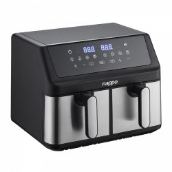 FREIDORA SIN ACEITE NAPPO DIGITAL DOBLE LUXURY 9L NEF-179