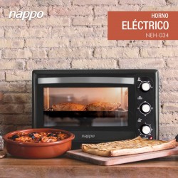 HORNO NAPPO DE 46 LITROS SIN HORNALLAS NEH-034