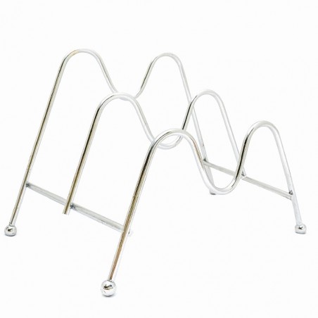 SOPORTE METAL PARA 2 PLATOS