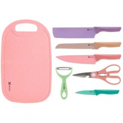 SET DE CUCHILLOS CROIX 7PCS COLOR