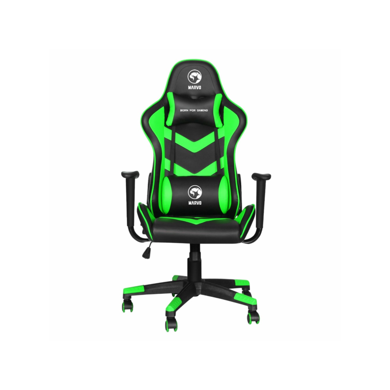 SILLA GAMER MARVO CHAIR CH-106 GN NEGRO/VERDE