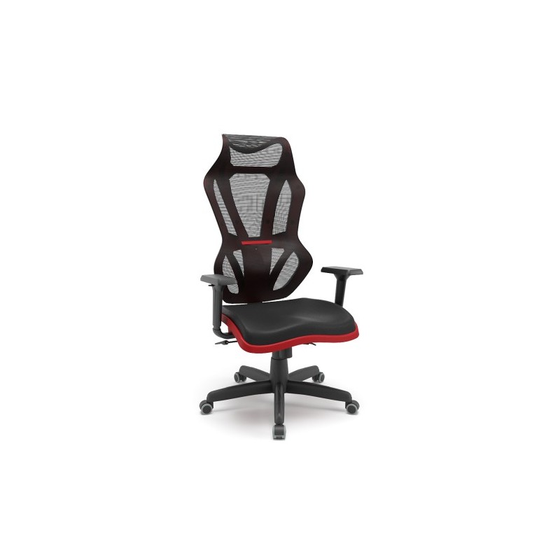 SILLA GAMER VISON ROJO