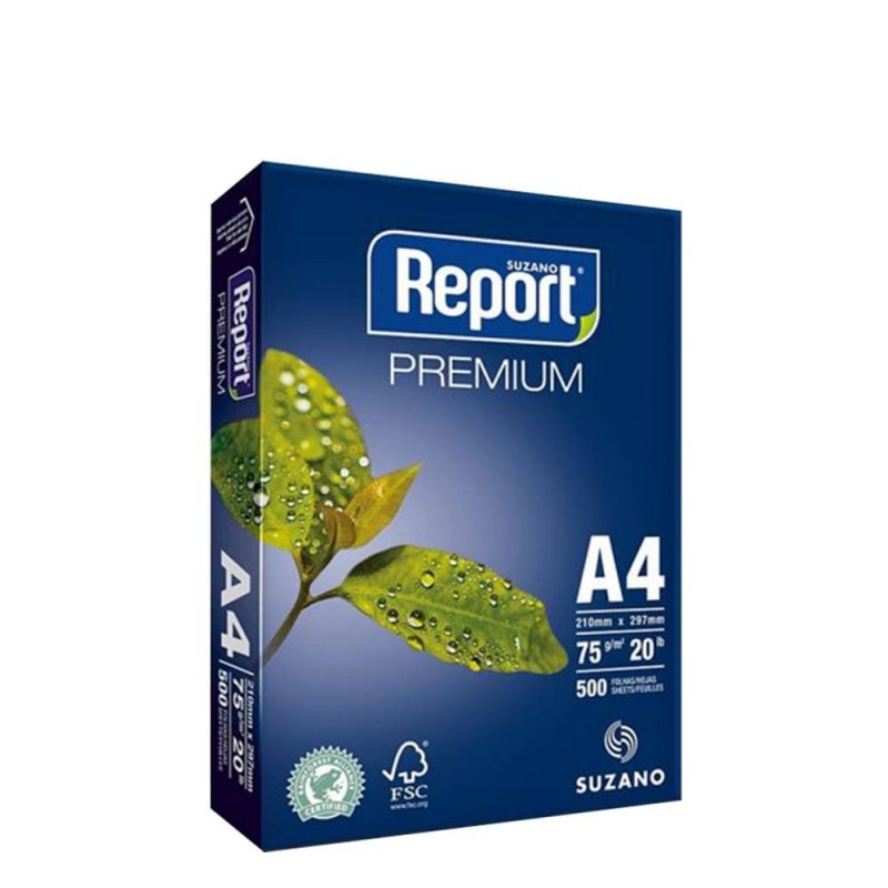 Resma De Hojas A4 Report Premium 3852